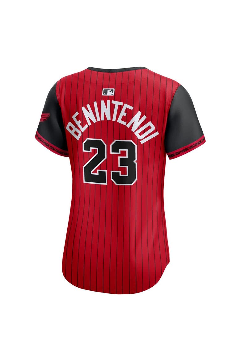 Women's Nike Andrew Benintendi Red/Black Chicago White Sox 2025 City Connect Limited Player Jersey, Alternate, color, Red