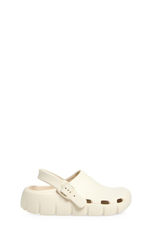 Birkenstock Round Toe Sandals In White