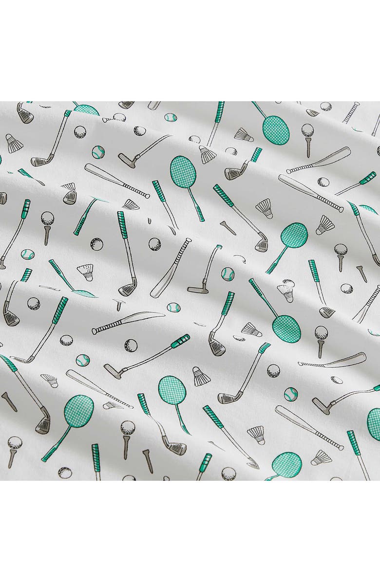 Tommy Bahama Tee Time Cotton Percale Sheet Set, Alternate, color, White