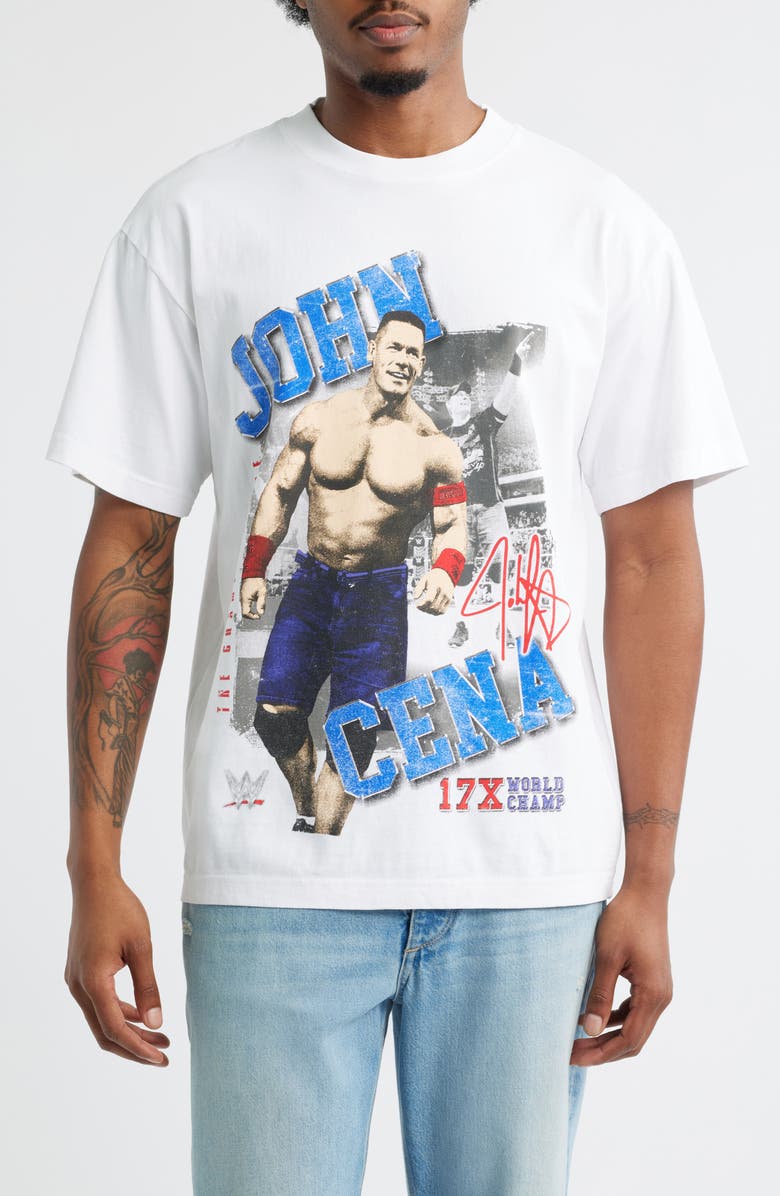 ID Supply Co WWE John Cena America Graphic T-Shirt, Main, color, 