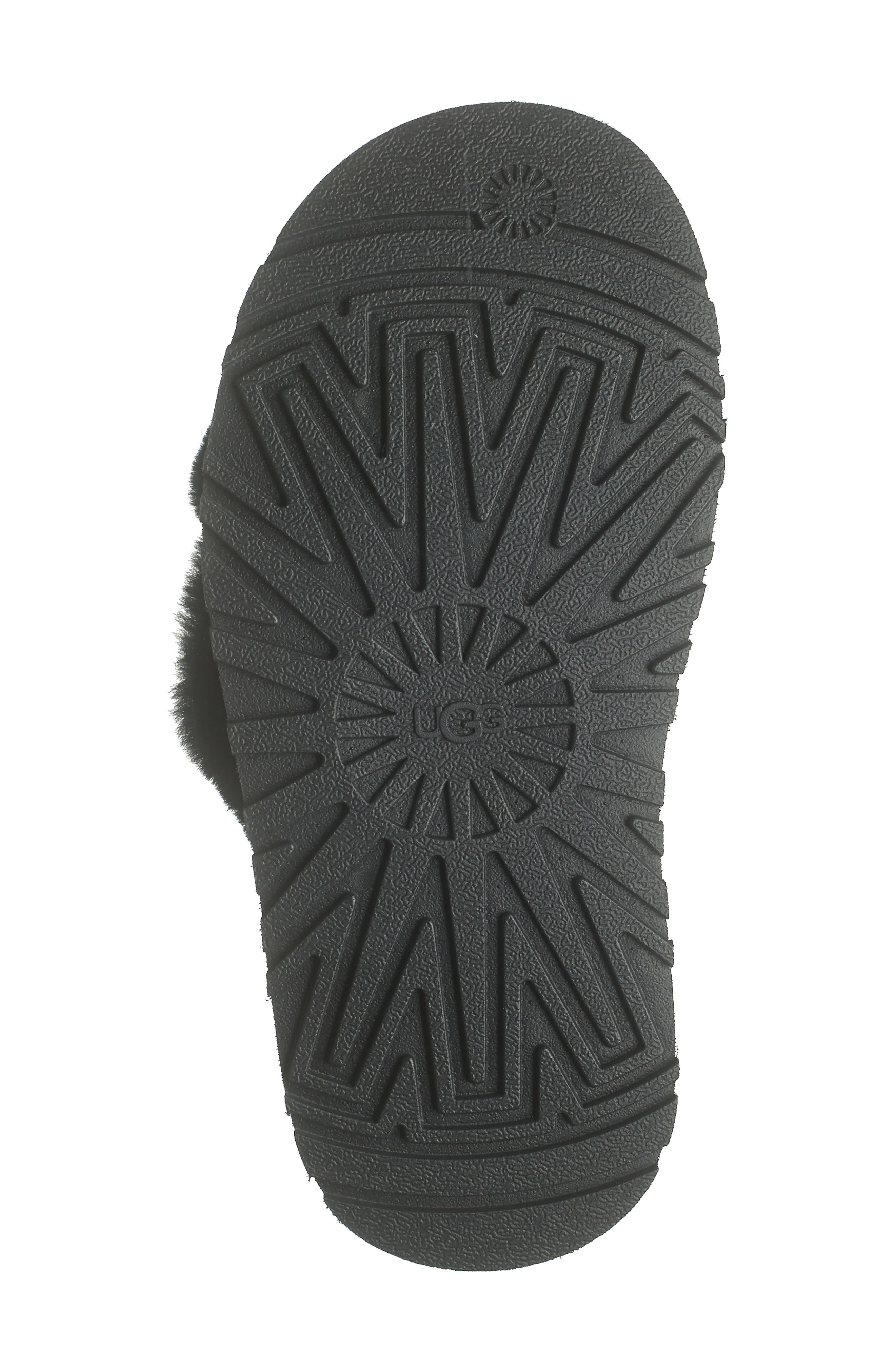 UGG<sup>®</sup> Disco Knot Genuine Shearling Slide, Alternate, color, 