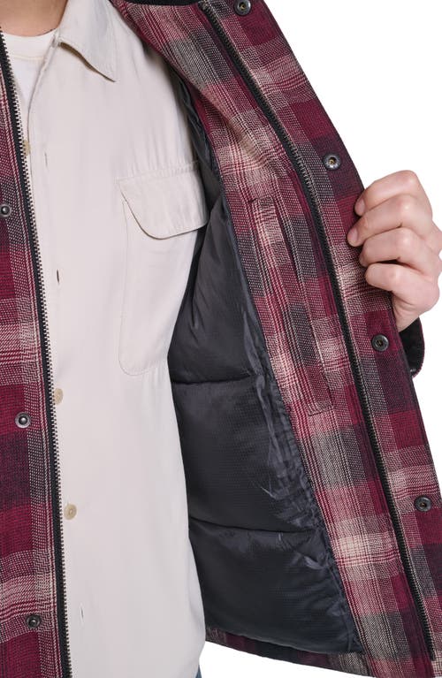 Levi's Quilted Work Jacket In Red