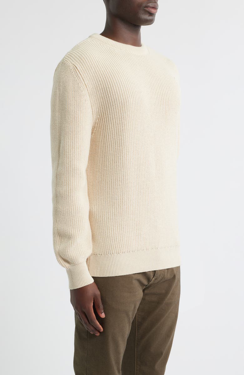 ALEX CRANE Bay Organic Cotton Sweater, Alternate, color, Cream