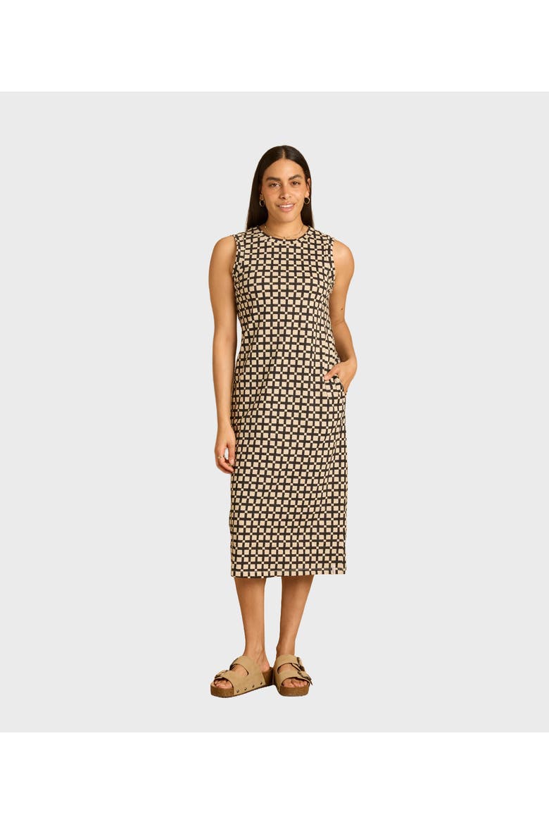 Sasha Dress, Main, color, Eucalyptus Check