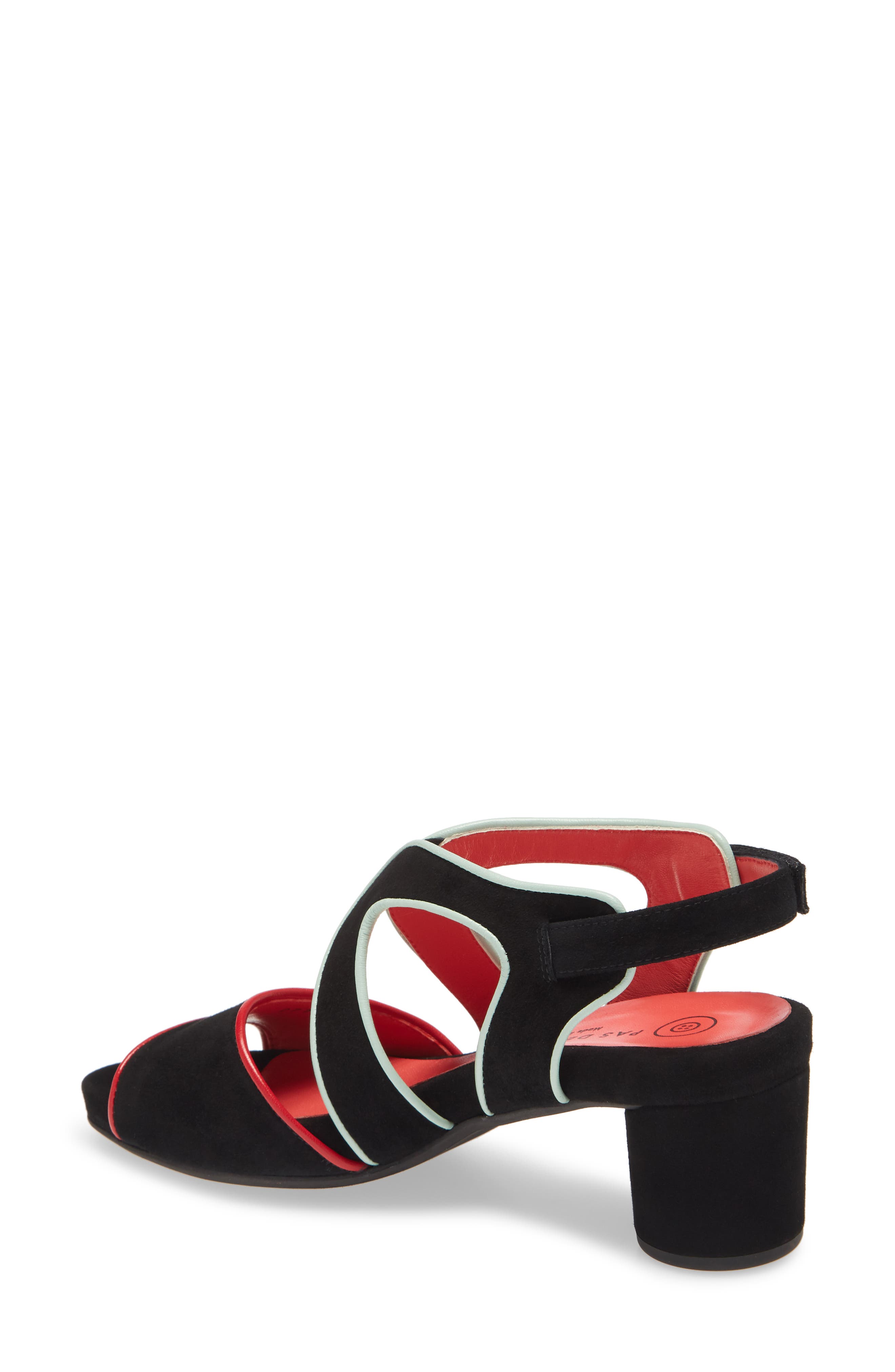 Pas de Rouge Chantel Sandal, Alternate, color, 