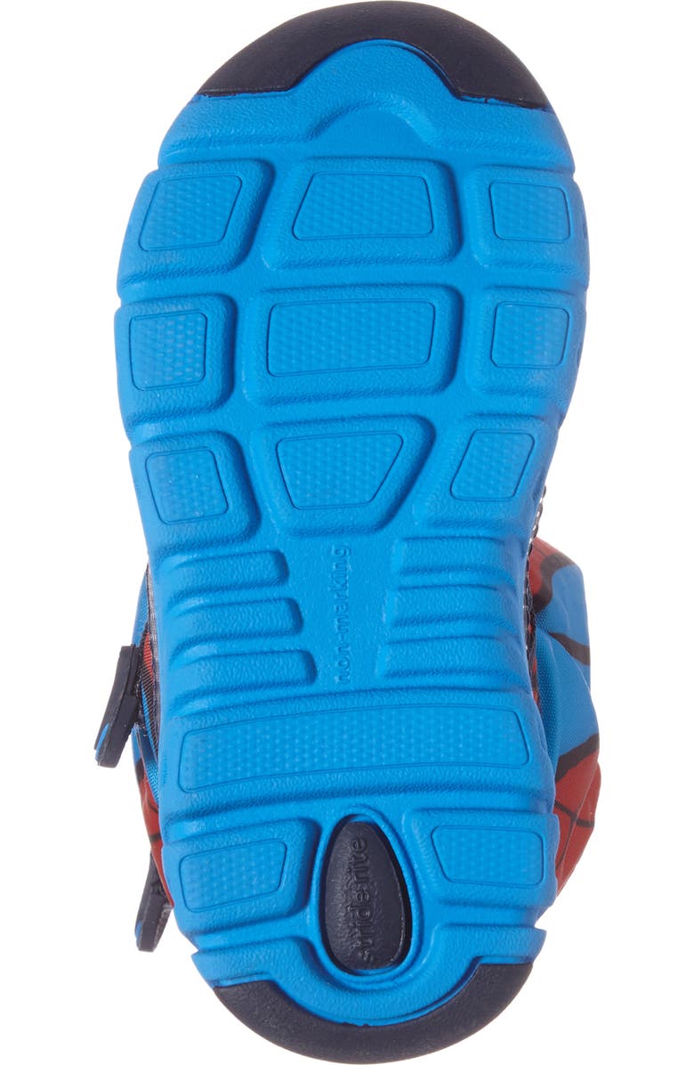 Stride Rite Made2Play<sup>®</sup> Spiderman Water Resistant Boot, Alternate, color,