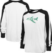 '47 Women's '47 White New York Jets Premier Caribou Long Sleeve T-Shirt
