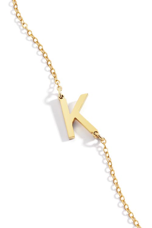 Mint & Lily Statement Initial Necklace