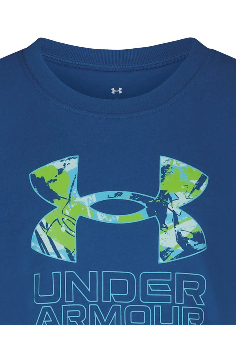 Under Armour Kids' UA Tech<sup>™</sup> Core Fill Performance Graphic T-Shirt, Alternate, color, Varsity Blue