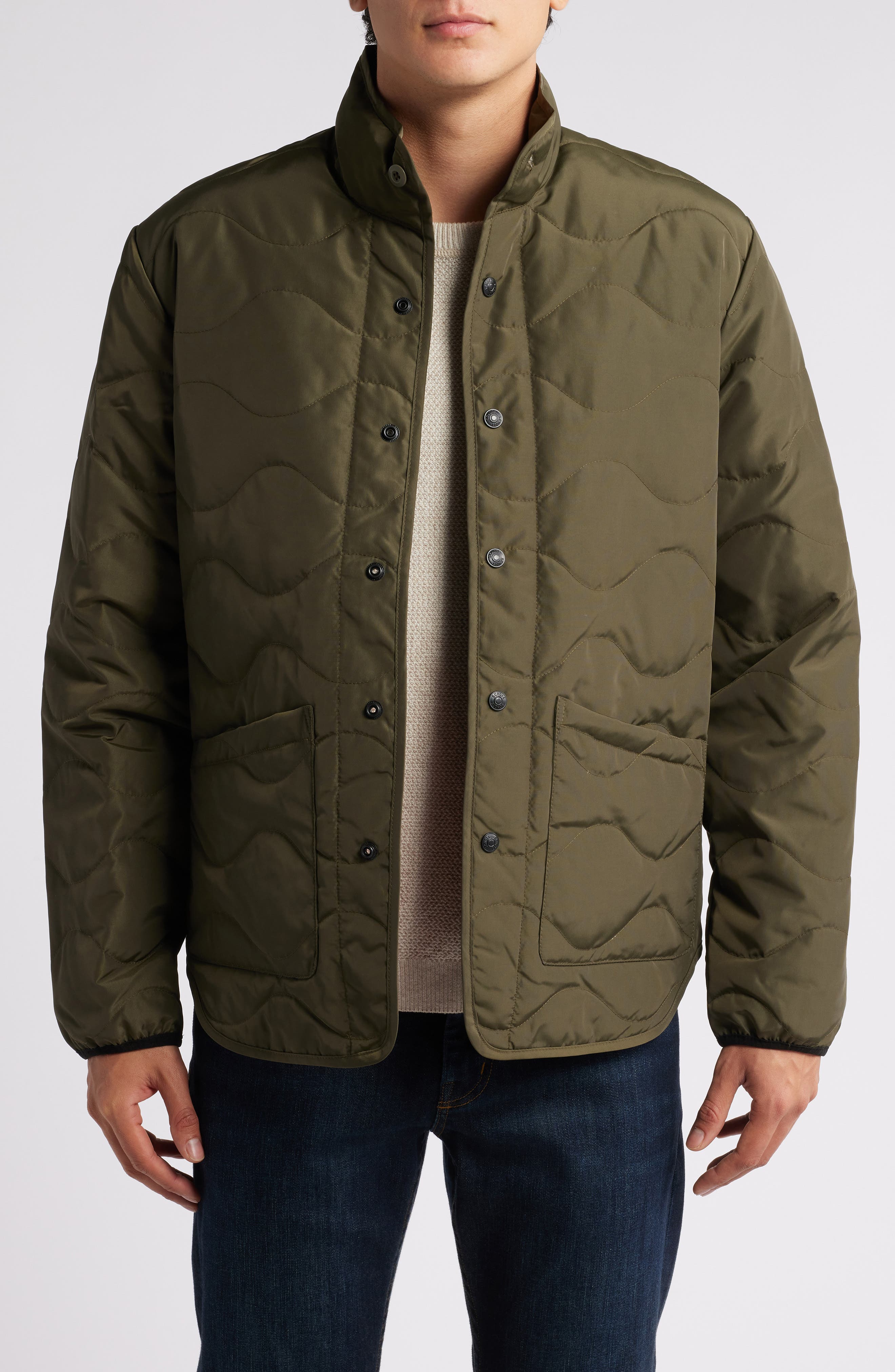 Wrinkle Resistant Down Military Jacket