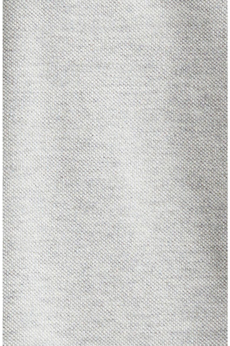 Oversize Cotton Blend Piqué Polo, Alternate, color, GRIS CHINE