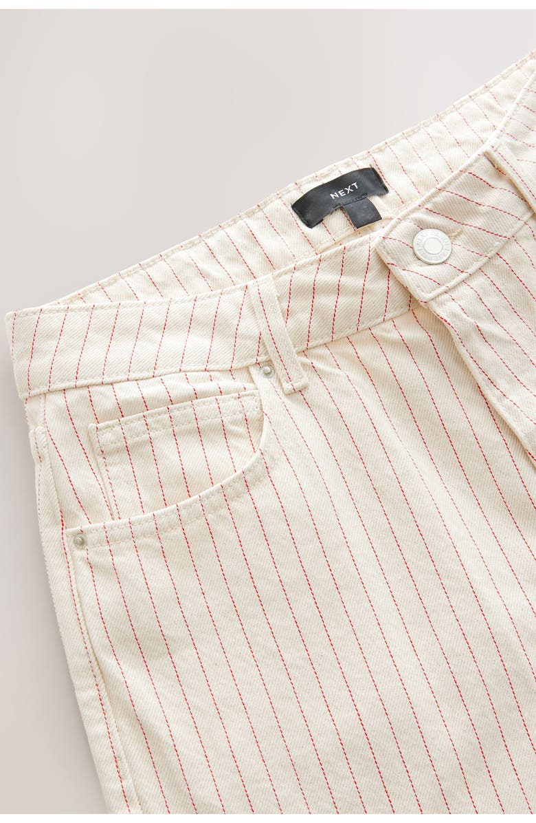 NEXT Stripe Straight Leg Jeans, Alternate, color,
