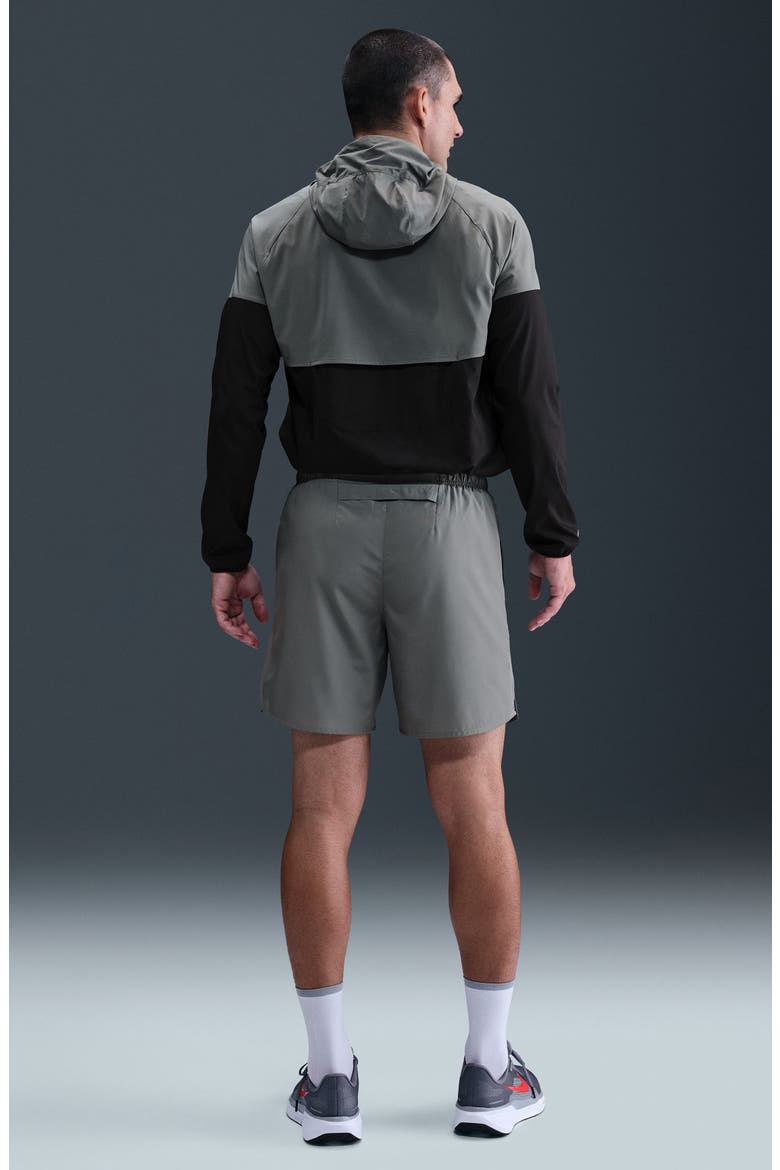 Challenger Dri-FIT® Brief Lined Performance Running Shorts, Alternate, color, SMOKE GREY