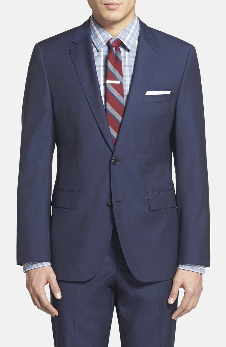 zzDNUHugo Boss BOSS 'James/Sharp' Trim Fit Wool Suit, Alternate, color,