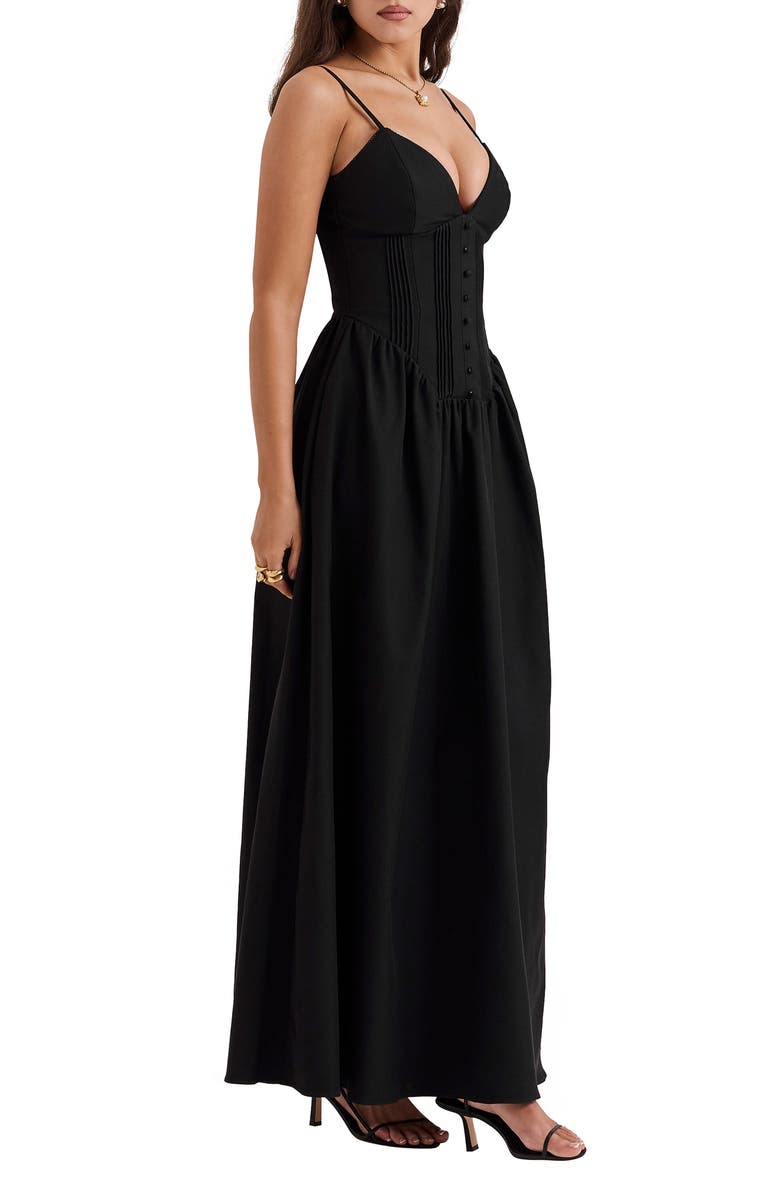 HOUSE OF CB Lova Bustier Bodice Maxi Dress, Alternate, color, 