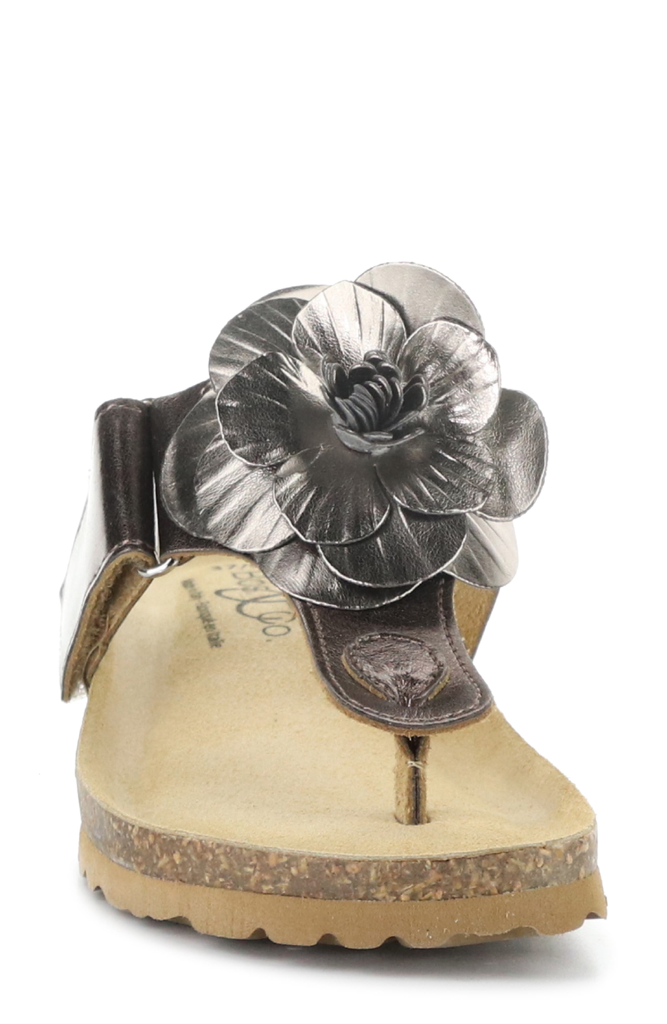 Bos. & Co. Laria Platform Wedge Flip Flop, Alternate, color, 