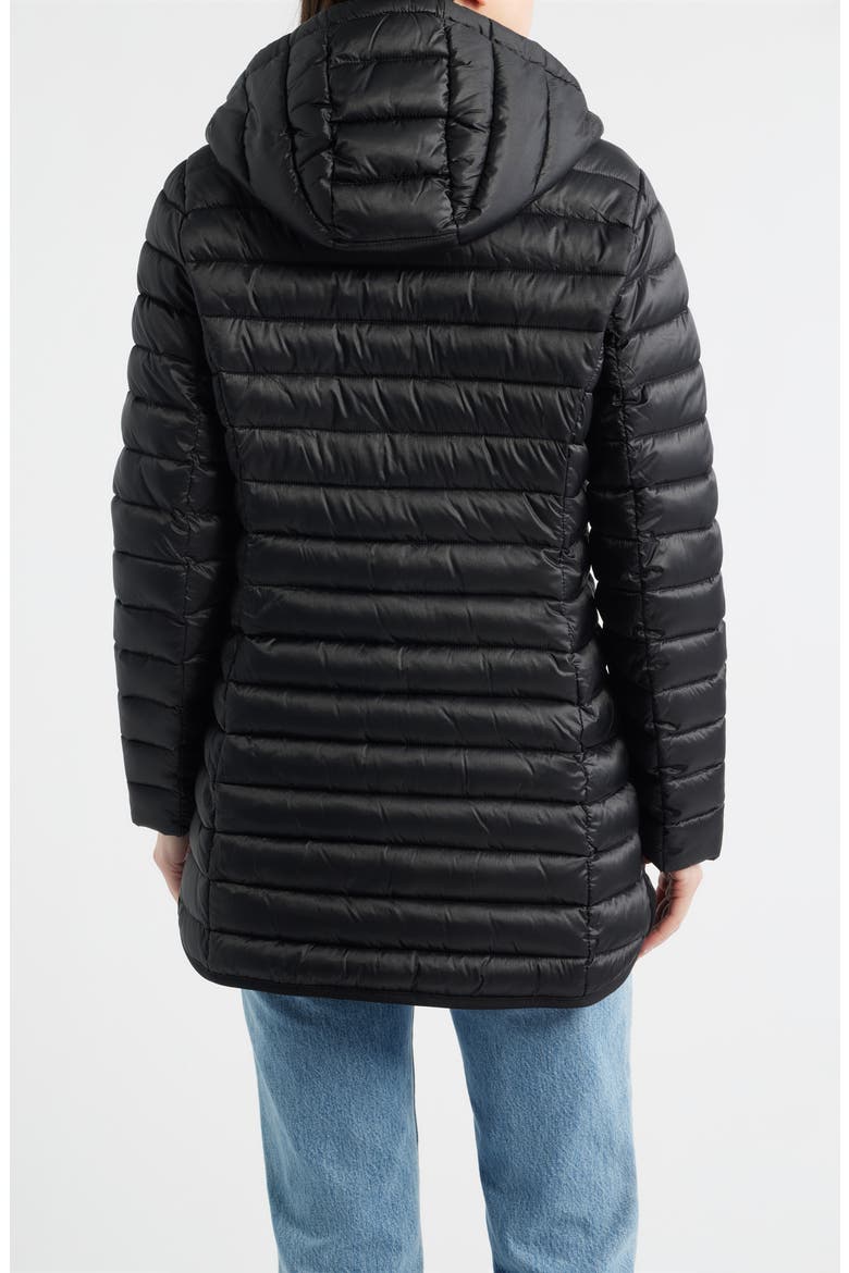 Packable Quilted Jacket, Alternate, color, BLACK