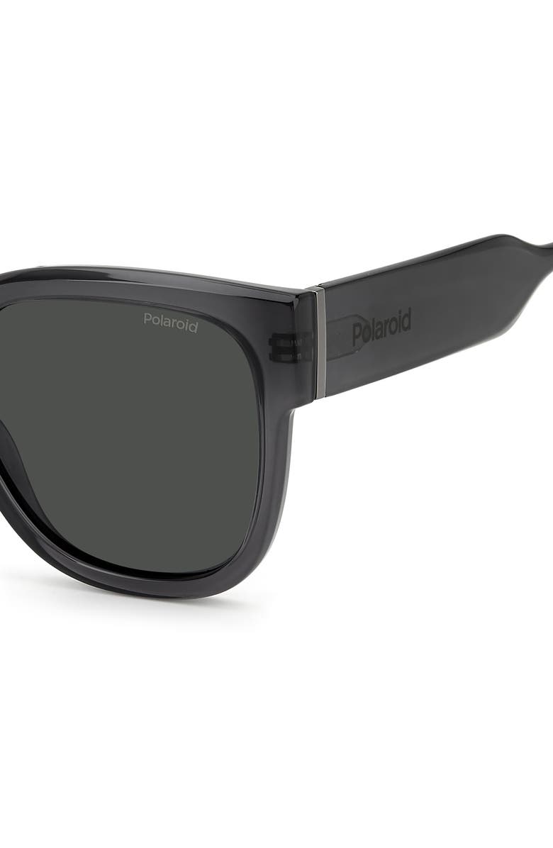 Polaroid 55mm Polarized Square Sunglasses, Alternate, color,