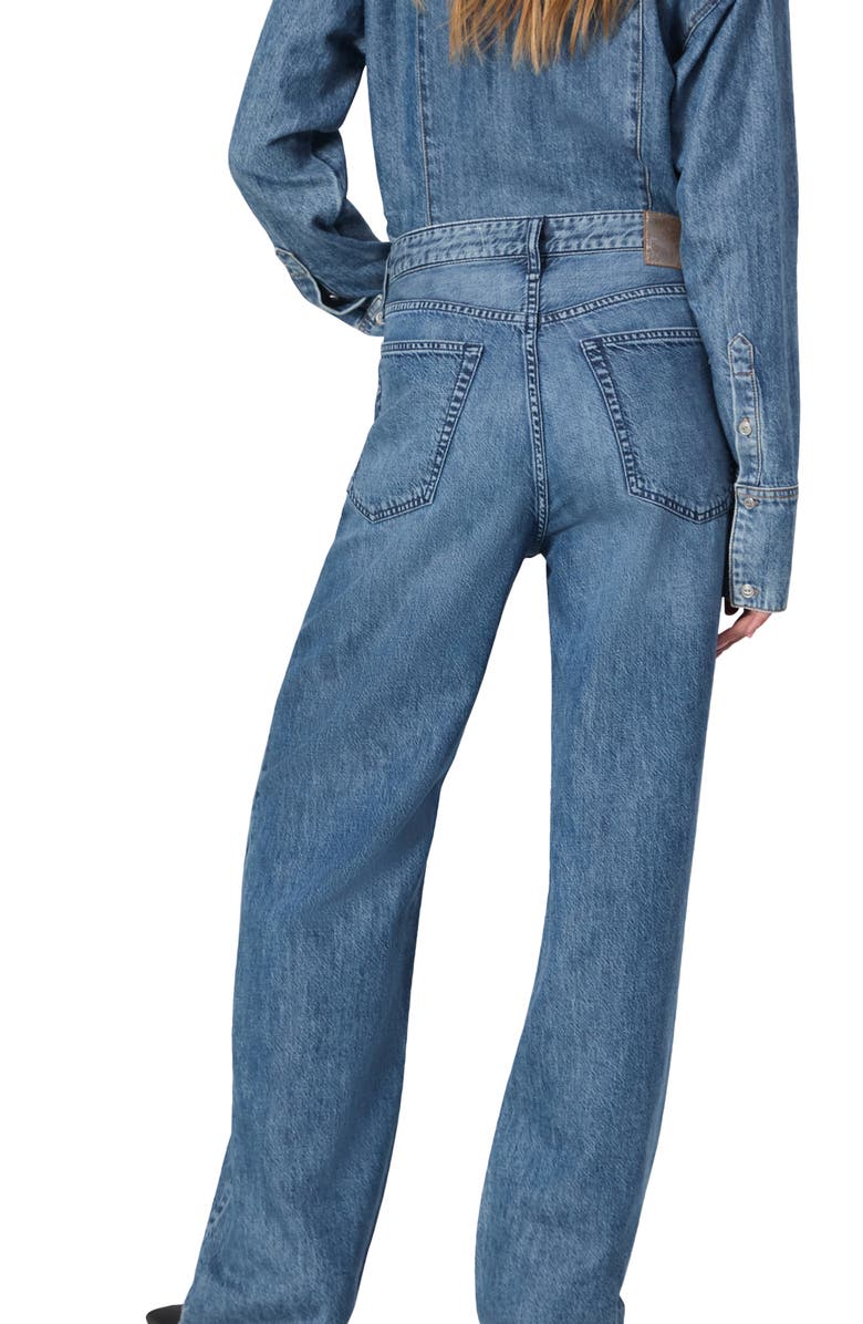 rag & bone Featherweight Logan Wide Leg Jeans, Alternate, color, River