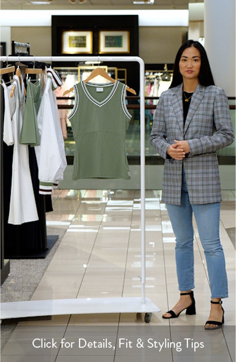 x Veronica Beard Stripe Knit Tank, sales video thumbnail