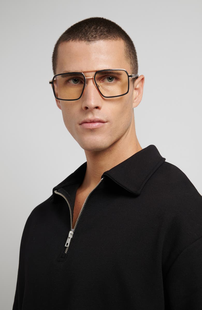 Carrera Eyewear 58mm Rectangular Optical Glasses, Alternate, color, 