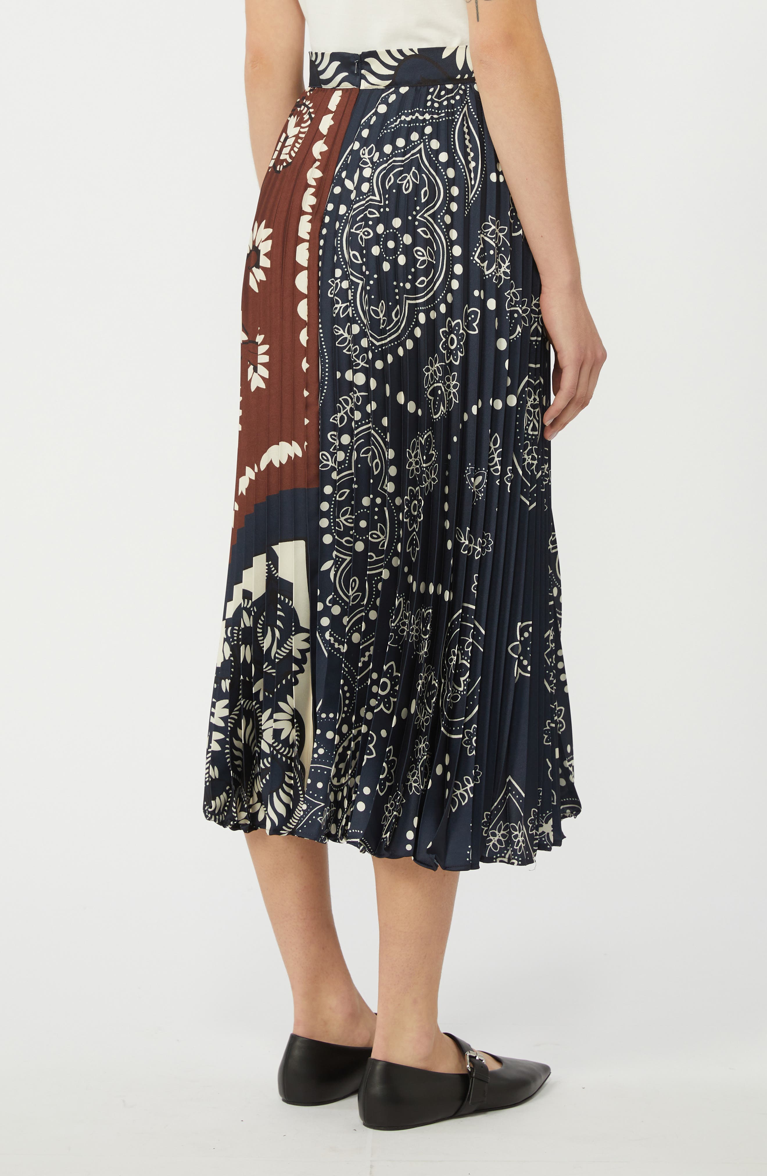 Weekend Max Mara Milord Mix Print Midi Skirt (Women) | Nordstrom