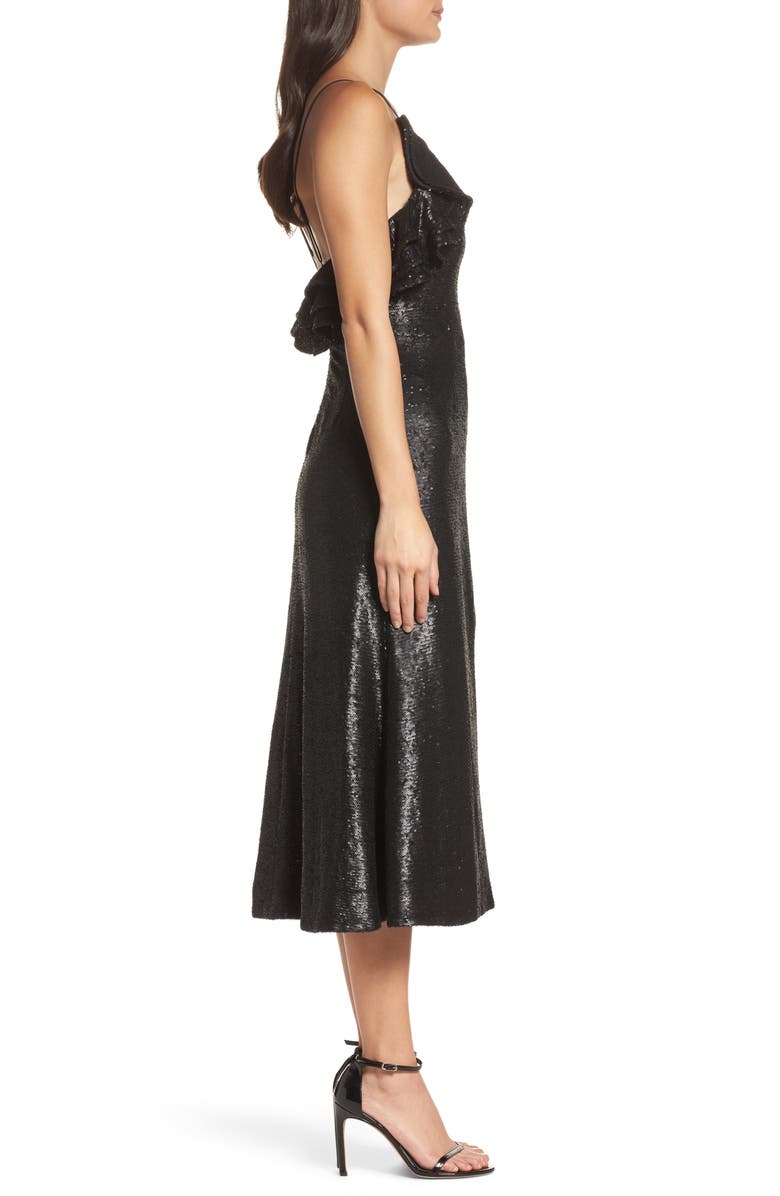 deep green midi dress Boden Women's Zinnia Tie Ponte Midi Dress in Green
