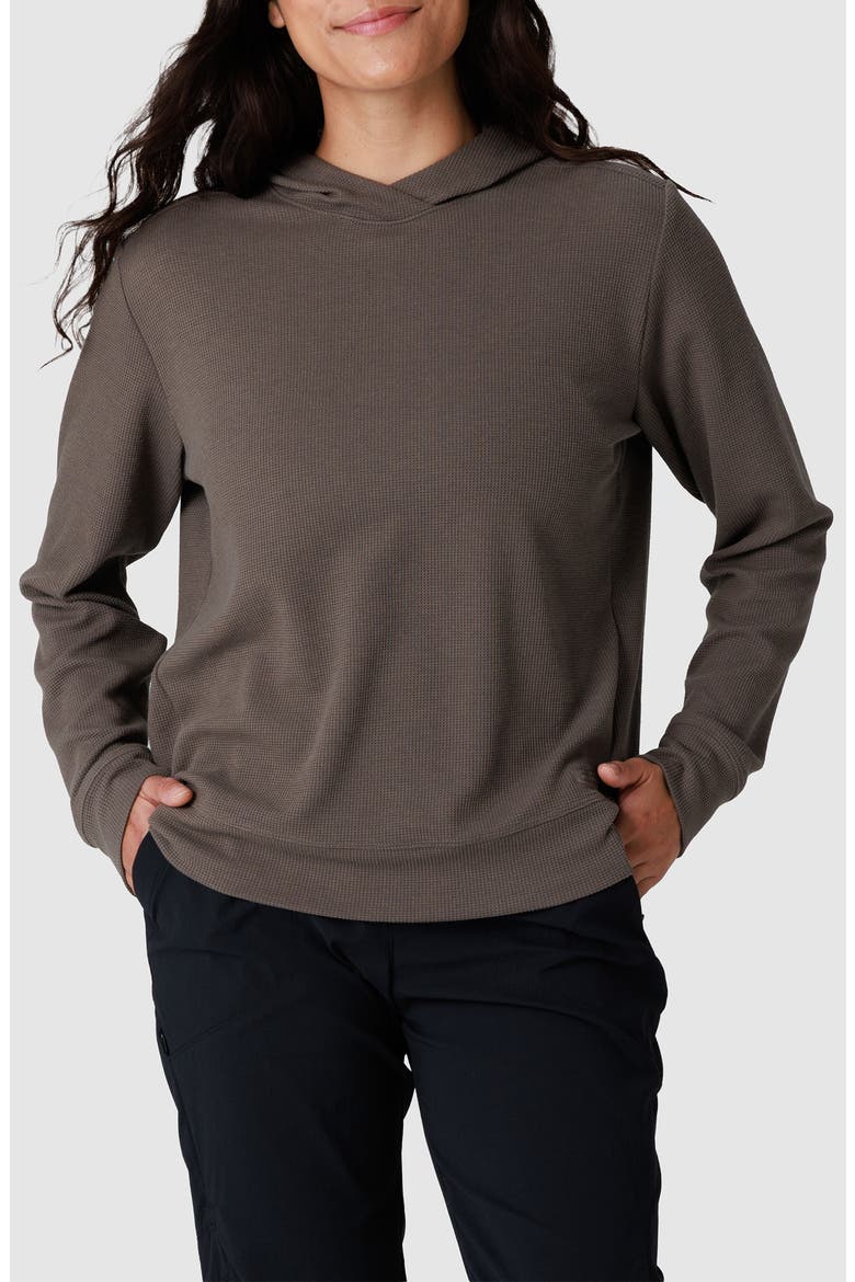 Eclipse Waffle Hoodie, Main, color, GRAVEL