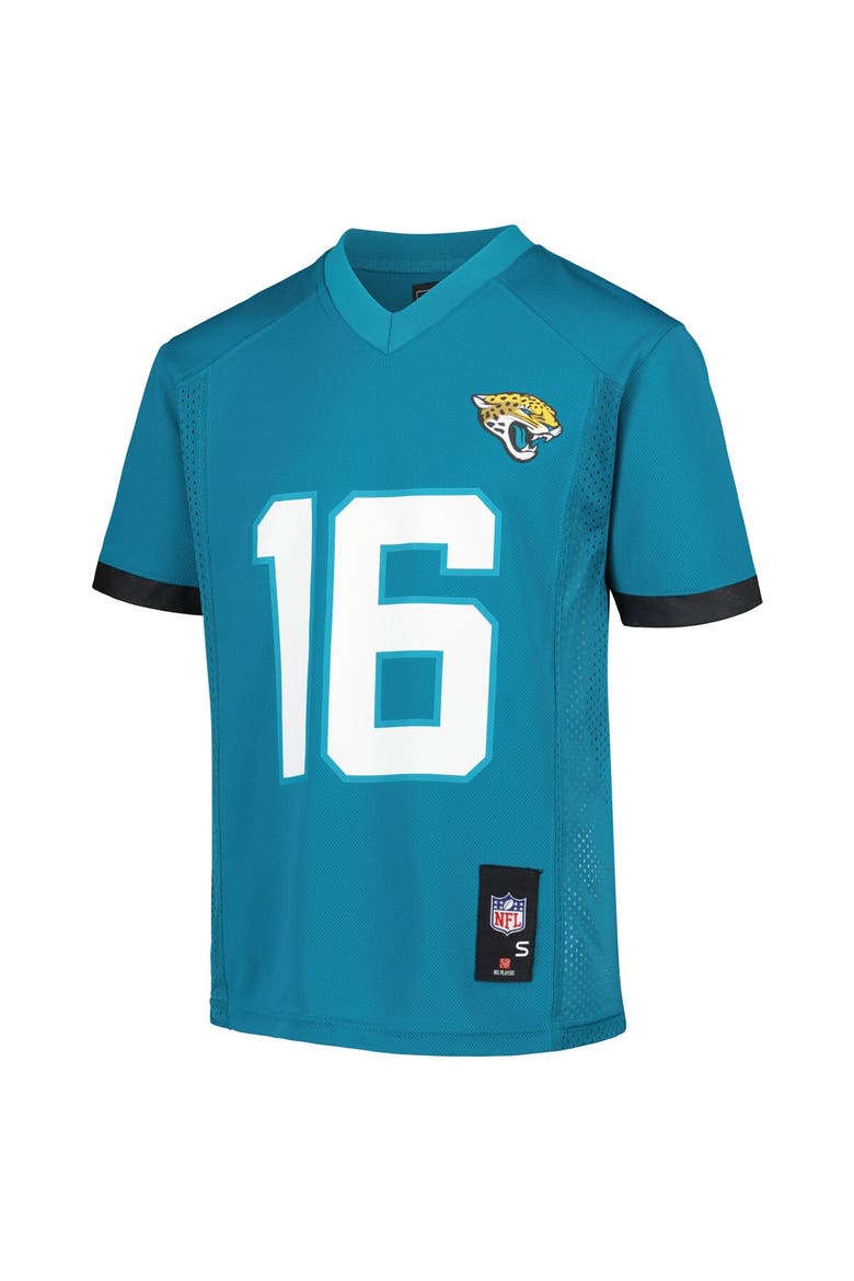 Youth Trevor Lawrence Teal Jacksonville Jaguars  Replica Player Jersey, Alternate, color, Teal