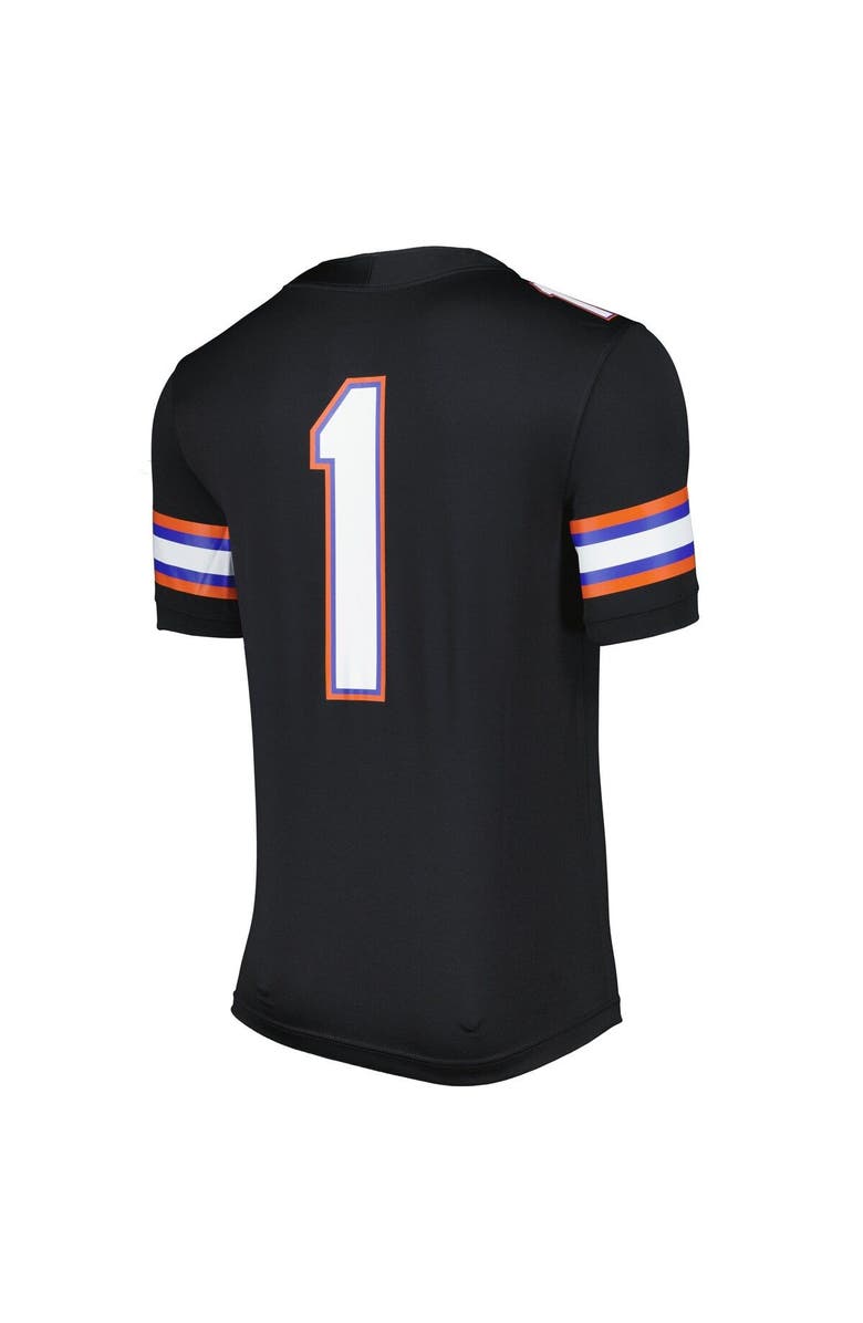 Jordan Brand Men's Jordan Brand #1 Black Florida Gators Alternate Game Jersey, Alternate, color,