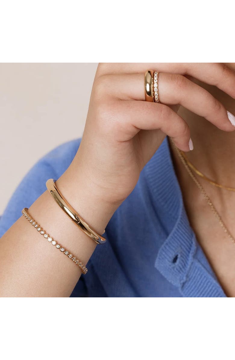 MADE BY MARY Sol Cuff Bracelet, Alternate, color, Gold Plated