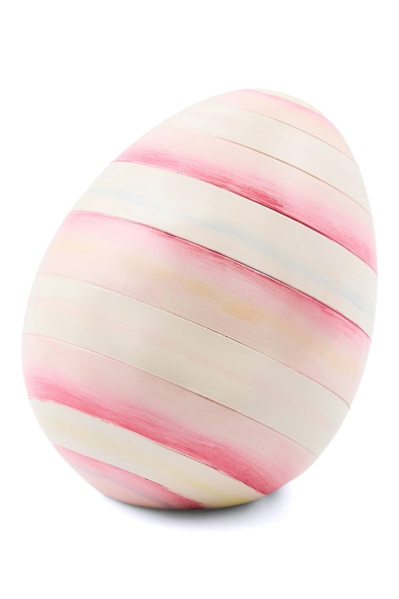 Bubblegum Stripe Mini Egg, Main, color, PINK