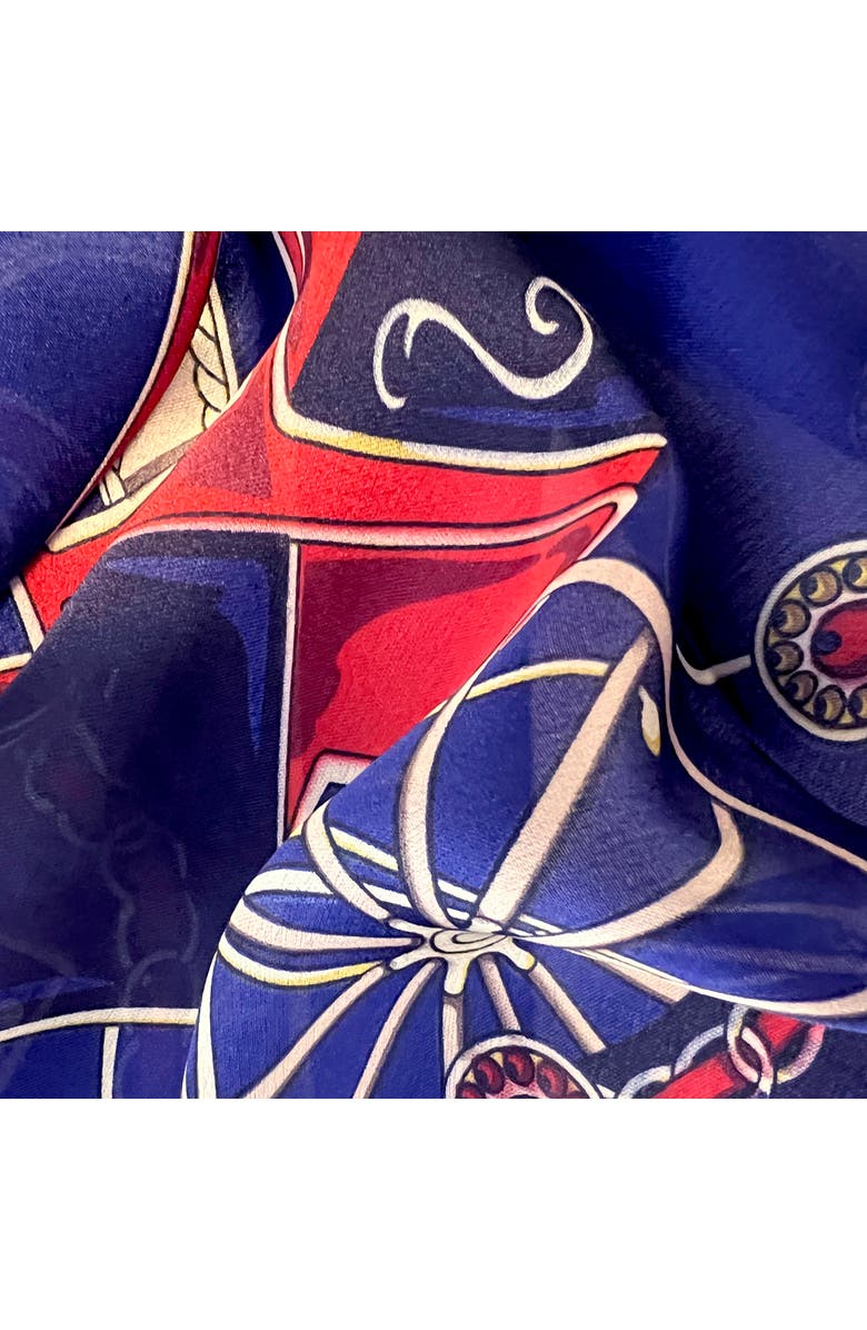 Youzey The Gemma Scarf, Alternate, color, Blue