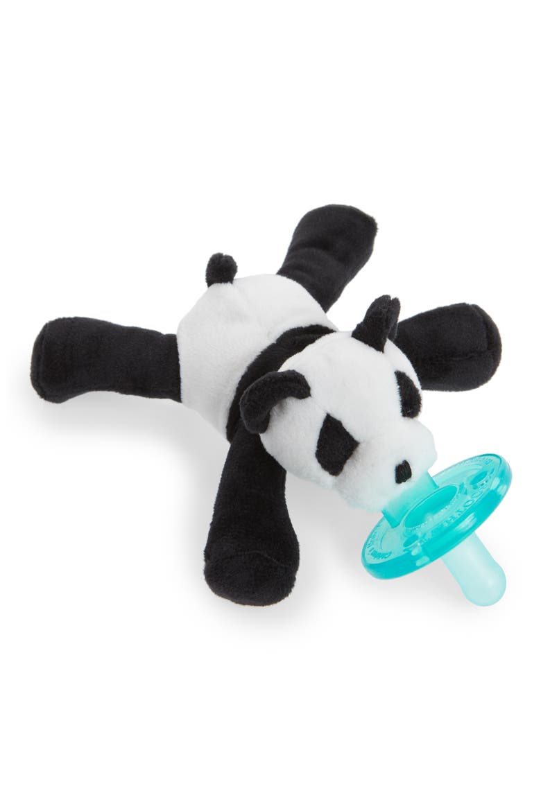 Plush Pacifier Toy, Main, color, PANDA