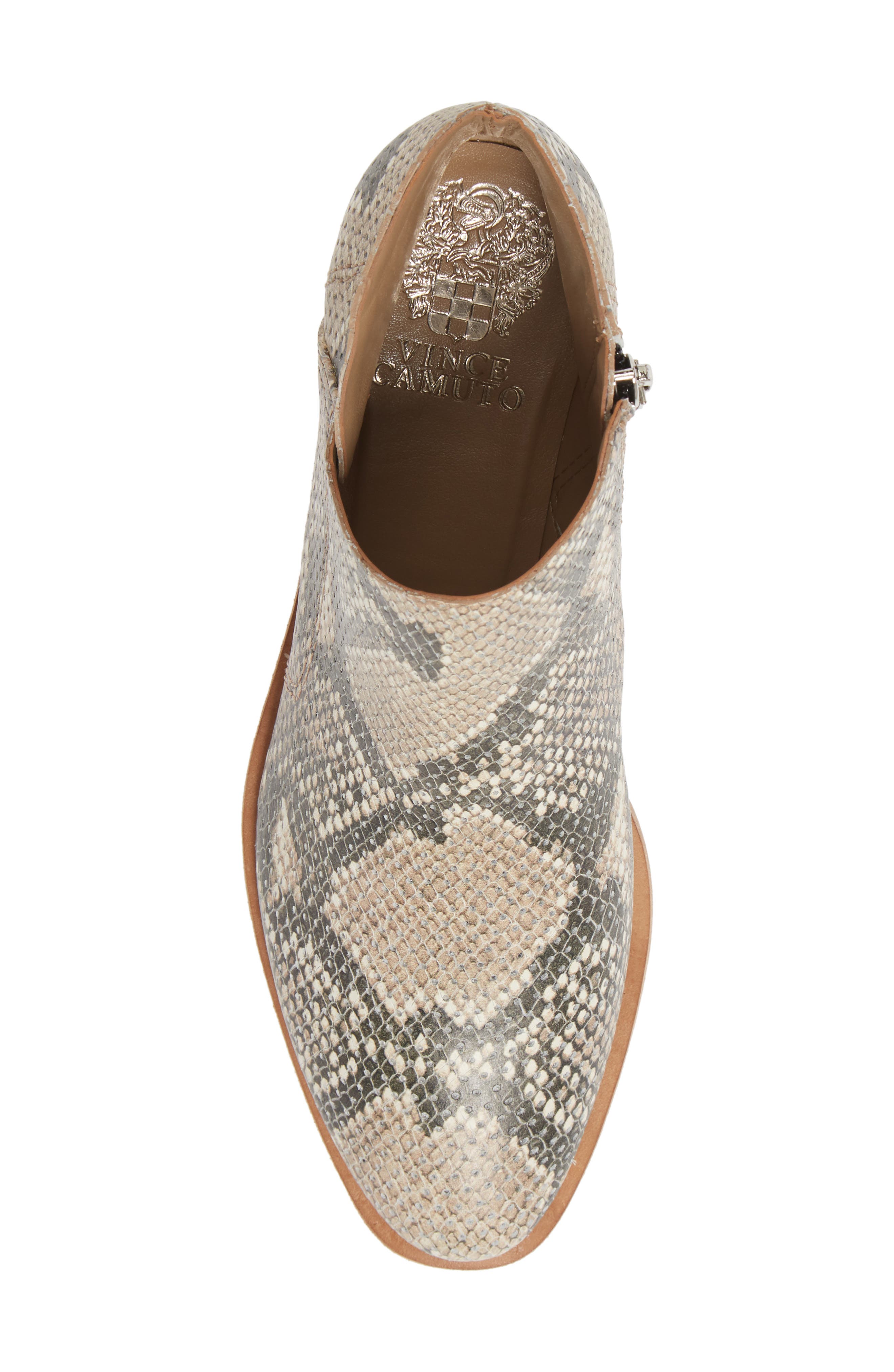 Arendara Bootie, Alternate, color, NATURAL SNAKE PRINT LEATHER