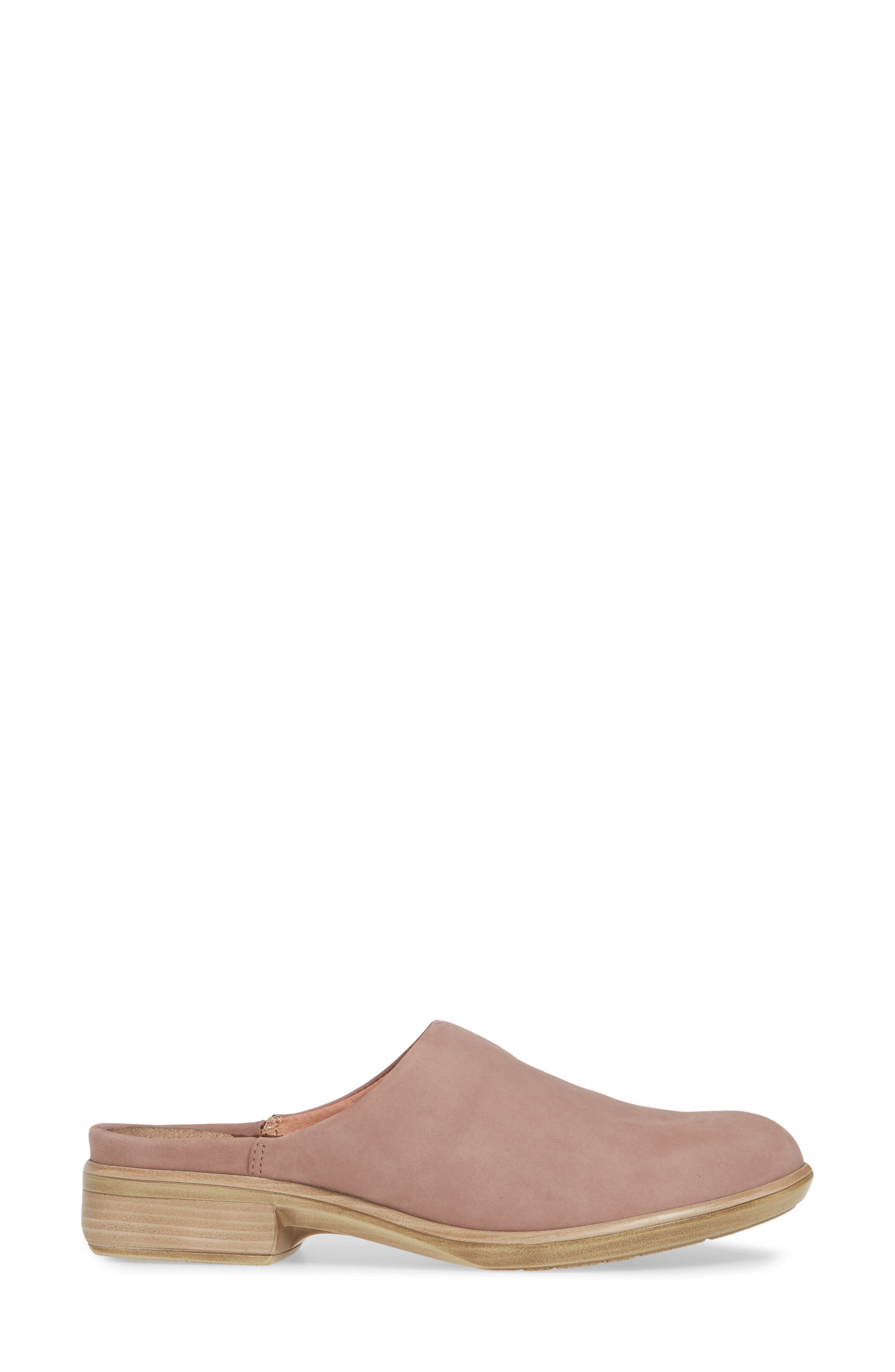 Naot Lodos Mule, Alternate, color, Mauve Nubuck Leather