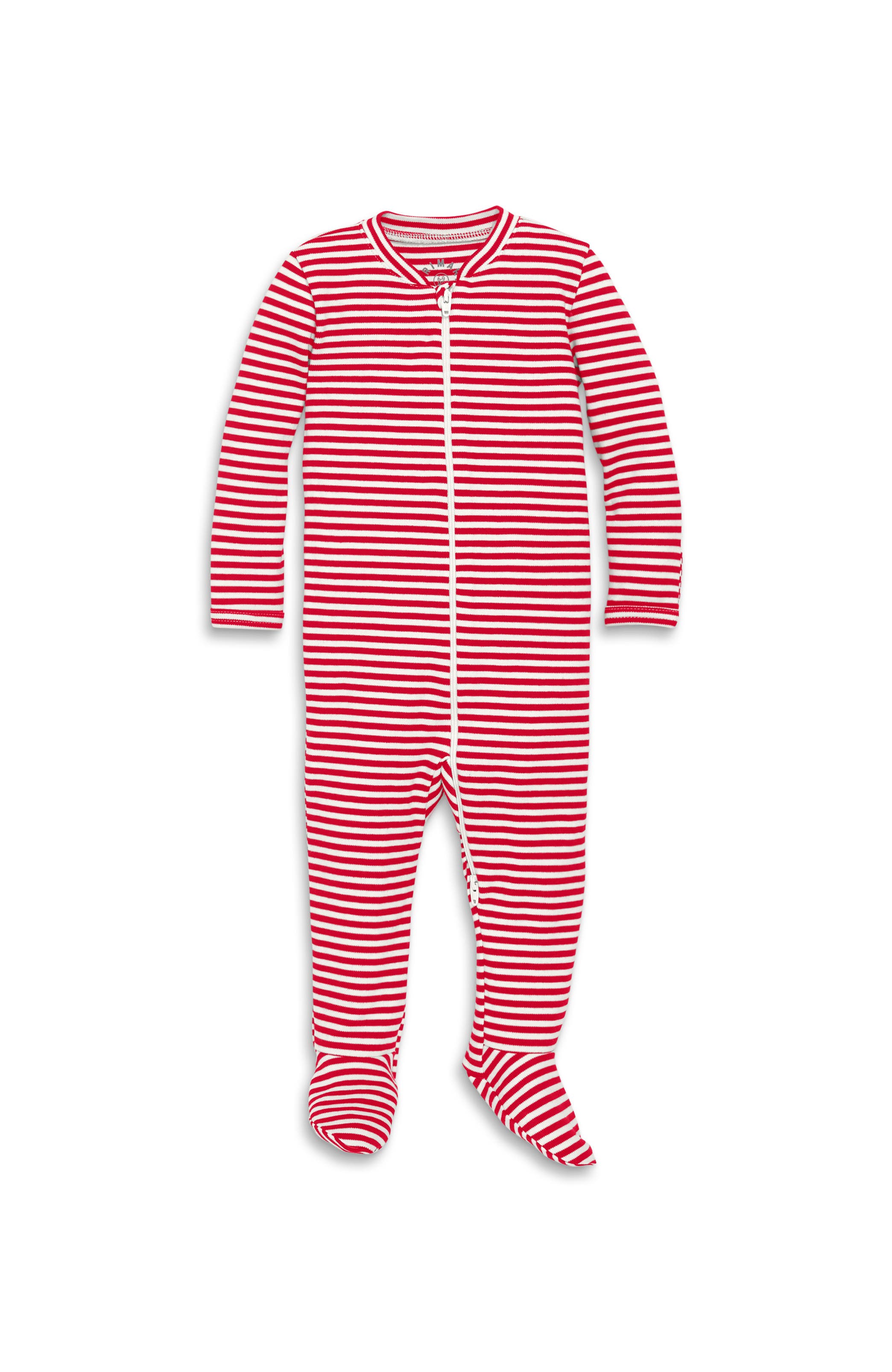 Cherry Ivory Mini Stripe