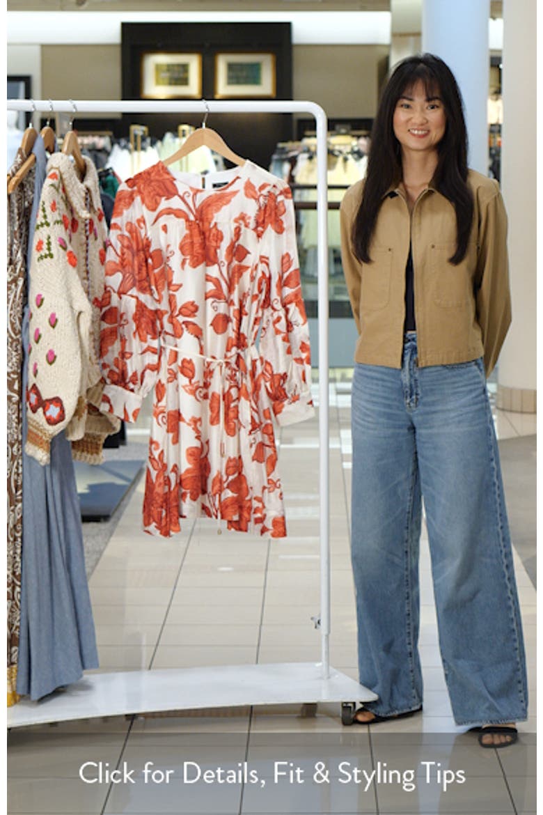 Floral Long Sleeve Dress video