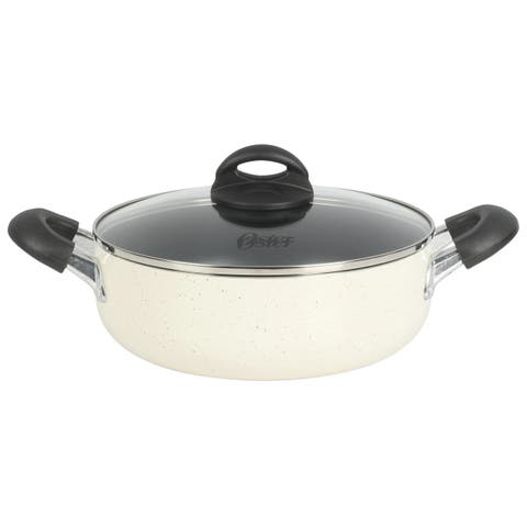Clairborne 6.9 Quart Nonstick Aluminum Caldero with Lid