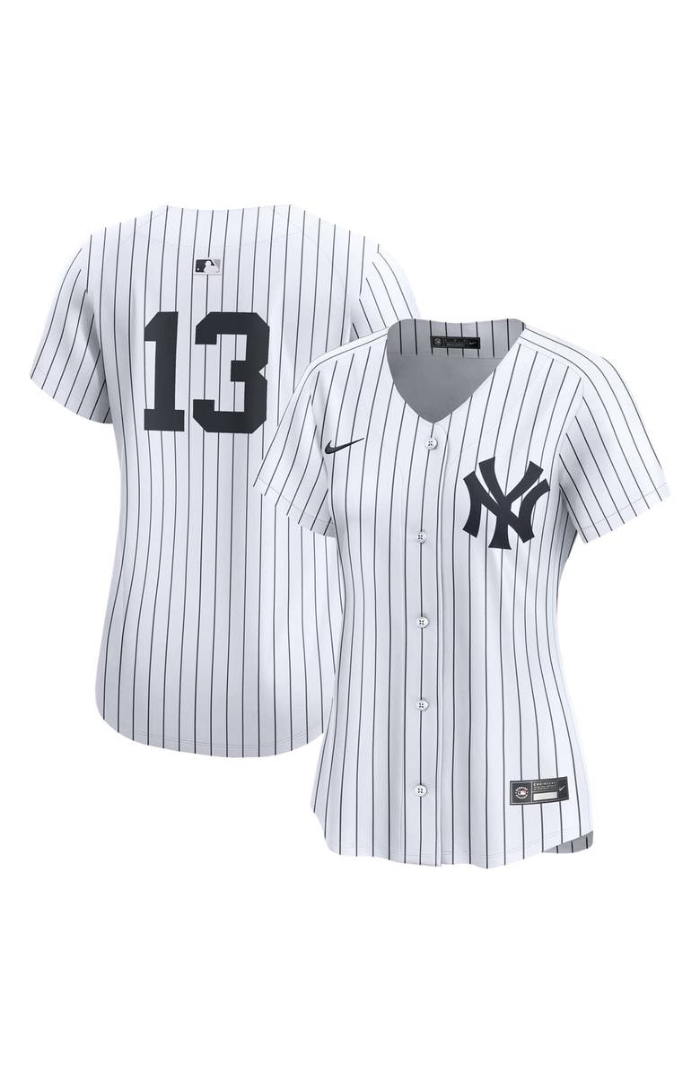 Nike Women's Nike Jazz Chisholm Jr. White New York Yankees Home Limited Player Jersey, Main, color, White