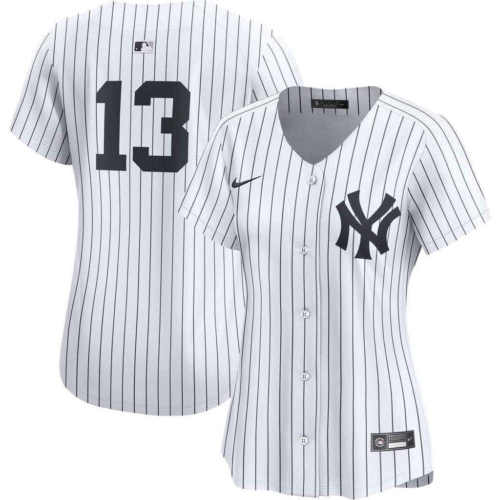 Nike Jazz Chisholm Jr. White New York Yankees Home Limited Player Jersey