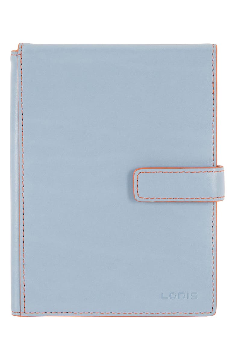 LODIS Los Angeles Audrey RFID Leather Passport Wallet, Main, color,