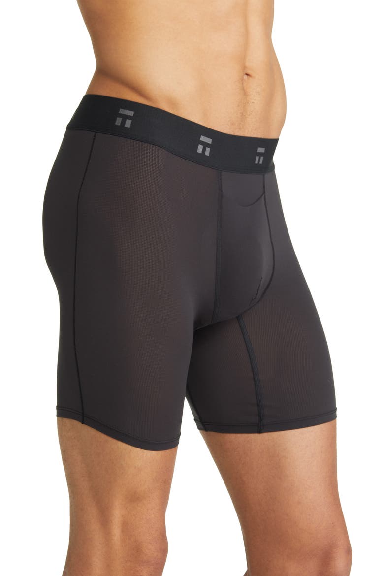 Air 8-Inch Boxer Briefs, Alternate, color, BLACK