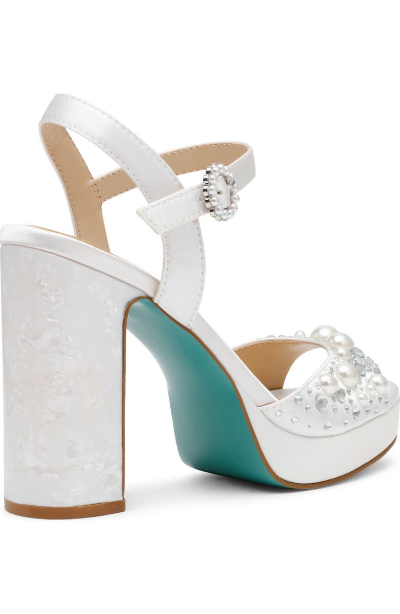 Betsey Johnson Avian Platform Sandal, Alternate, color,