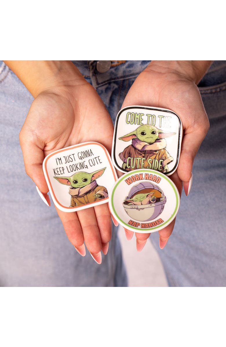 Star Wars The Child Grogu Mini Trinket Tray Gift Set, 3 Piece, Alternate, color, Multi