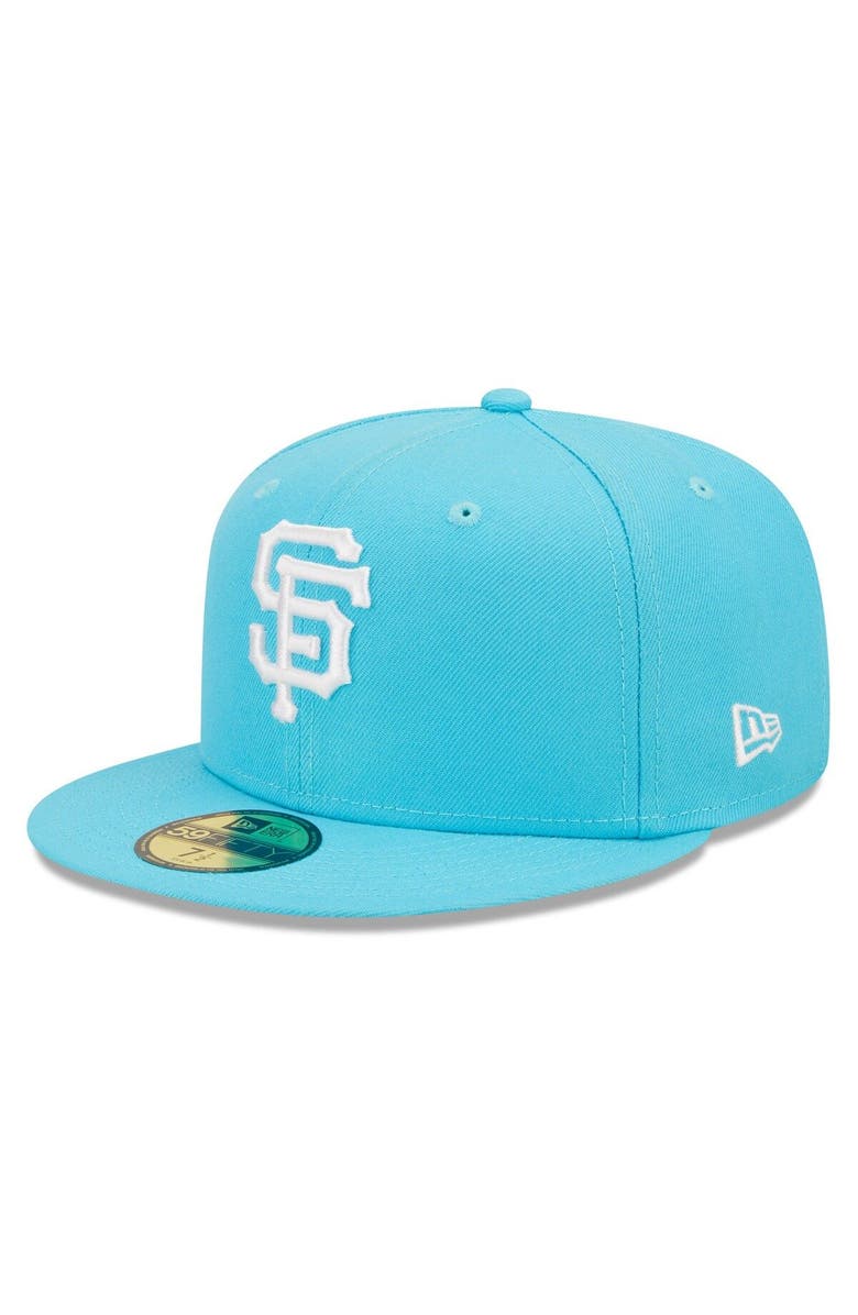 New Era Men's New Era Blue San Francisco Giants Vice Highlighter Logo 59FIFTY Fitted Hat, Main, color, 