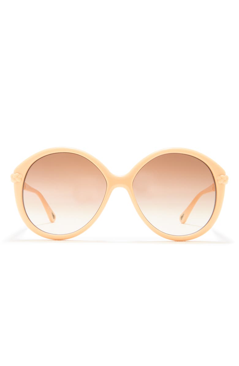 Chloé 58mm Round Sunglasses, Main, color,
