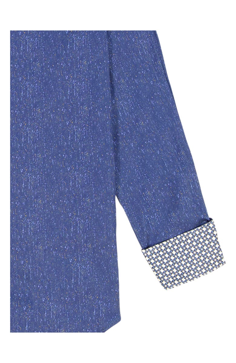 Robert Graham Berkley Long Sleeve Stretch Cotton Button-Up Shirt, Alternate, color, Navy