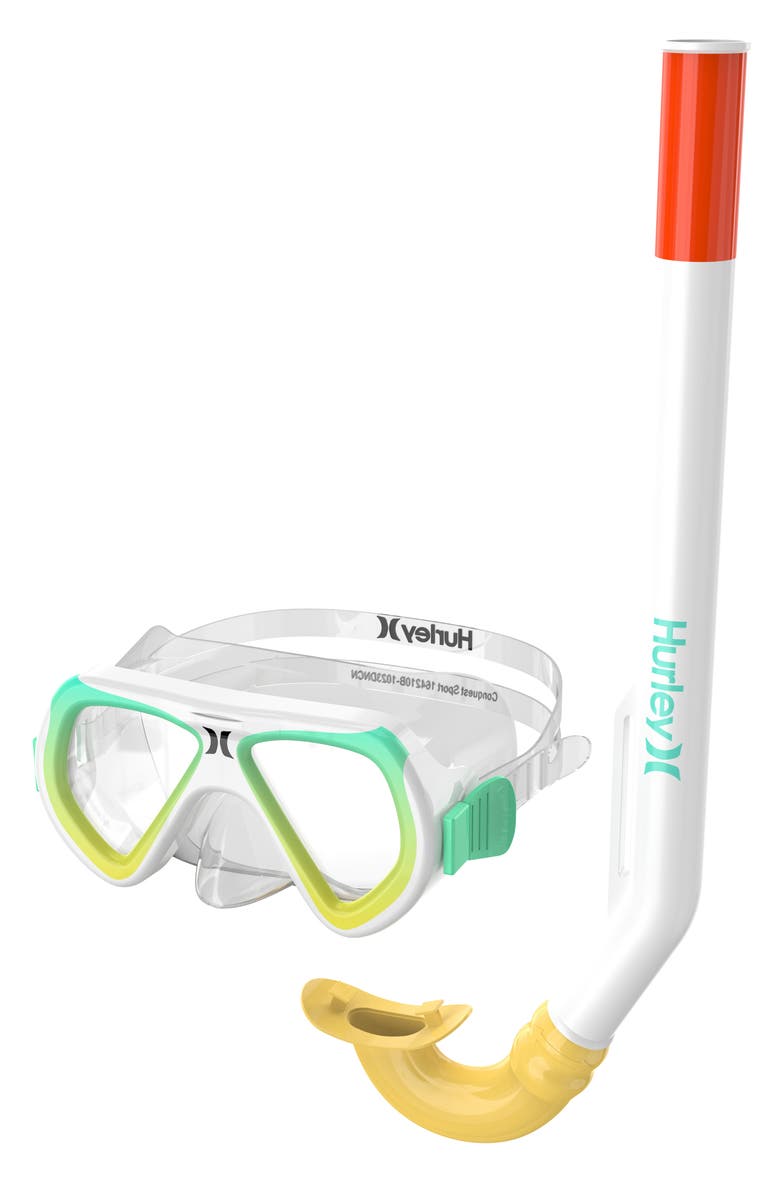 Hurley Kids' Snorkel Set, Alternate, color,