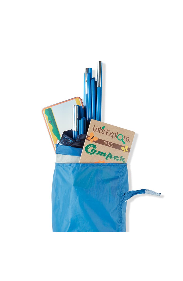 Melissa & Doug Let's Explore Camper Tent Playset, Alternate, color,